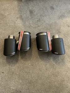 Akrapovic Auspuffspitze Endrohrsatz Alfa Romeo Giulia Quadrifoglio QV Original - Bild 1 von 20