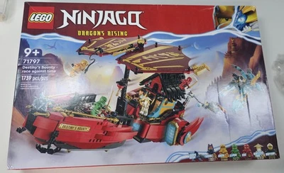 LEGO 71797 Destiny's Bounty Race Against Time Ninjago Dragons Rising, Box Damage - Image 1 of 4