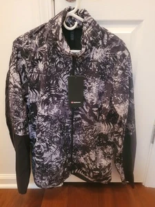 Neu mit Etikett lululemon Active Jacke Regen Laufen Kapuze CANO Baldachin Eis, Herren Größe Large - Bild 1 von 5