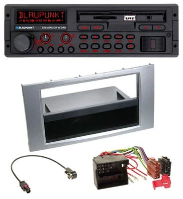 Blaupunkt SD MP3 USB Bluetooth DAB Autoradio für Ford Fiesta Focus 2004-2008 sil - Bild 1 von 4
