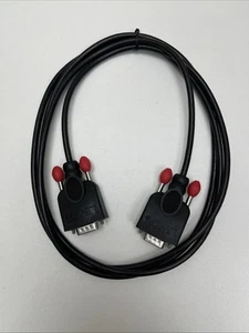 Lindy VGA 15-Pin Stecker auf VGA 15-Pin Stecker schwarz 2 Meter Monitorkabel Ref: 1034 - Bild 1 von 3