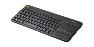 Logitech 920-007143 K400 Plus Teclado Táctil Inalámbrico Reino Unido, Negro ~E~ - Imagen 1 de 1