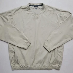 Vintage Nike Golf Pullover Herren Windbreaker Gr. XL Beige Jacke Sweater - Bild 1 von 15
