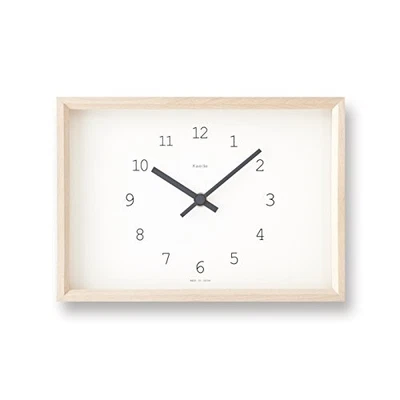 Lemnos Kaede NY14-02 WH NY14-02 WH Wall Clock Japan - Image 1 of 2