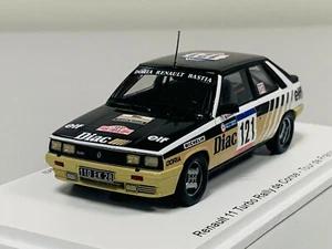 Spark Renault 11 Turbo n°121 Tour de Corse 1984 J-P. Deriu 1/43 S5572 0422 - Imagen 1 de 4