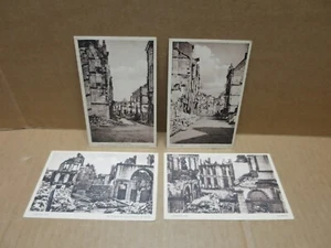 GUERRE 1939-45 MILITARIA LORIENT 4 cartes bombardements de 1943 - Picture 1 of 1