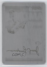 2006 Bowman Chrome Printing Plate Black 1/1 Jeremy Bonderman #166 2d8