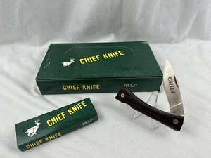 (12x) Vintage Pocket Knife VALOR CHEIF KNIFE Japan Stainless Model 332 4 1/4” - Picture 1 of 11