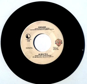 CHICAGO - 25 or 6 to 4 / Will You Still Love Me? - Vinyl 45rpm WB 1986 7-28512 - Picture 1 of 4