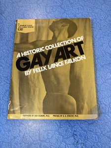 FELIX LANCE FALKON Historic Collection of Gay Art pb Greenleaf Classics 1972 - Imagen 1 de 5
