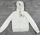 Southpole Hoodie Juniors Extra Large Ivory Full Zip Sherpa Longsleeve Casual