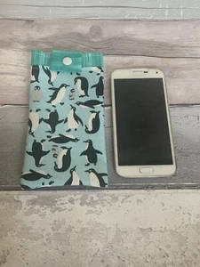 Penguin HANDMADE PADDED PHONE CASE POUCH Gift For Her - Picture 1 of 6