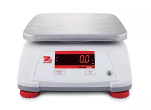Ohaus V22PWE30T AM Valor 2000 Compact Food Bench Scale, 30 kg (60 lb)/ 0.01 lb R - Picture 1 of 8