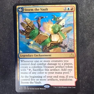 Storm the Vault / Vault of Catlacan - Rivals of Ixalan (MTG) - Foto 1 di 2