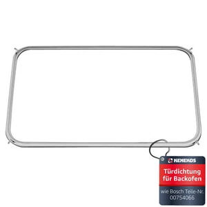 Backofendichtung Türdichtung Gummi passt für Bosch Siemens Neff 00754066 754066 - Bild 1 von 7
