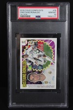 2019 Cristiano Ronaldo PSA 10 / Sticker Panini Este La Liga (18-19) #15