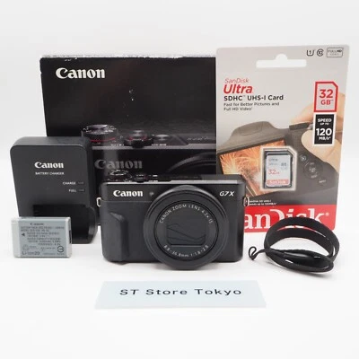 [Mint] CANON POWERSHOT G7X Mark II 2 G7 X Mark II Digital Camera w/Box - Image 1 of 4