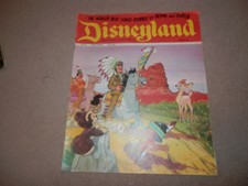 Disneyland Magazine #12 1970s Dumbo Jungle Book Peter Pan Pinocchio