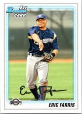 2010 Bowman #BP79 Eric Farris Prospects