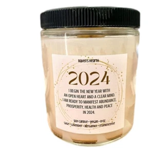 Raven's Hearth 2024 Abundance Soy Candle - Picture 1 of 2