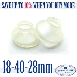 2 X HQSilicone 18 40 28 Ball Joint Dust Cover Suspension Replacement Rubber Boot - Picture 1 of 4