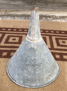 Vintage Scheunenfund Delphos verzinkter Trichter 6 Zoll  - Bild 1 von 10