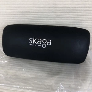 Estuche para gafas Skaga Sweden Clam Shell negro nuevo - Imagen 1 de 3
