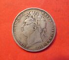 GEORGE 4th (1820-1830) SILVER CROWN DATED 1821 - decent portrait & clear date