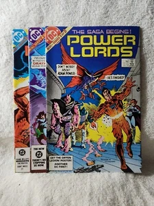 Power Lords Full Run #1, 2, 3 (DC Comics 1983) set, lotto, basato su personaggi Revell - Foto 1 di 7