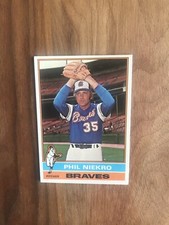 1976 TOPPS #435 PHIL NIEKRO HOF ATL BRAVES— PACK FRESH💥*** (wph)