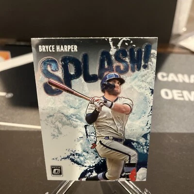 2022 Donruss Optic Bryce Harper Splash Insert - Image 1 of 2