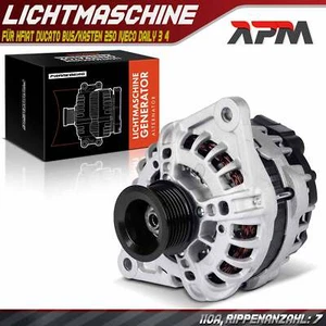 Lichtmaschine Generator 110A 12V für Fiat Ducato Bus/Kasten 250 Iveco Daily 3 4 - Bild 1 von 8