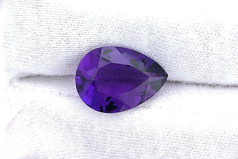 Gema de piedras preciosas de cuarzo ovaladas color amatista púrpura rico 18x13 18 mm x 13 mm ES2010 Foto 1 de 1