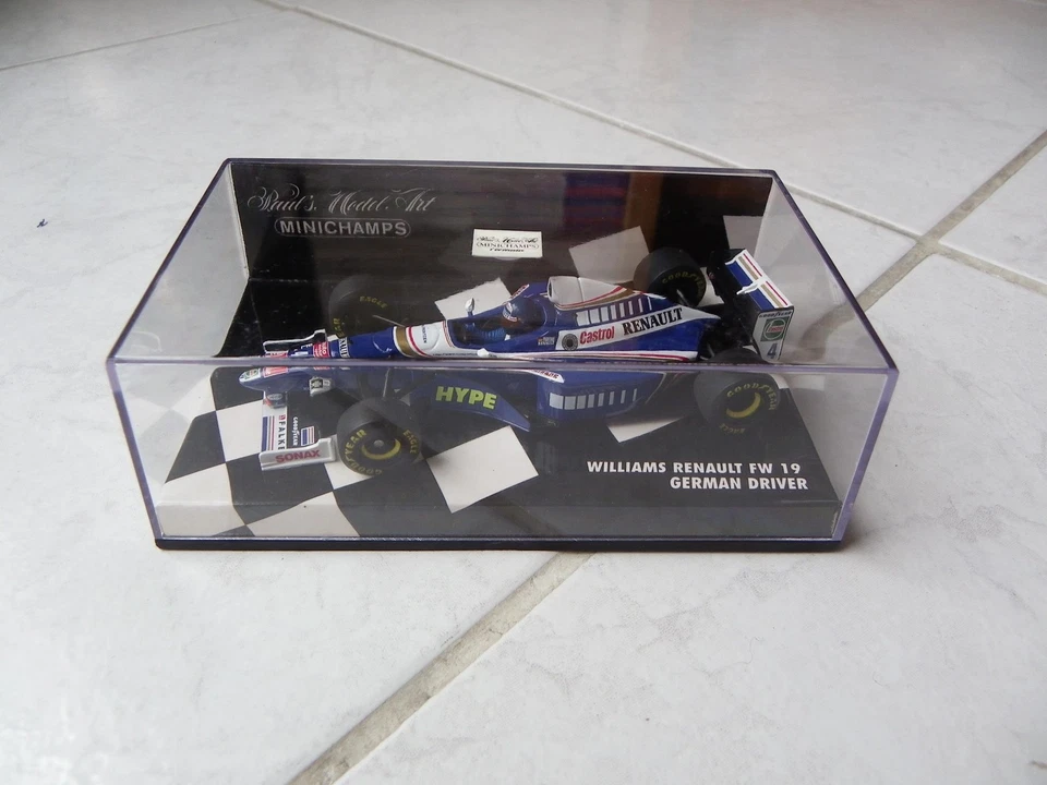 Williams Renault FW19 Heinz Harald Frentzen N°4 Minichamps 1/43 1997 F1 - Immagine 1 di 1