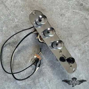 Prewired Tele Control Panel TMAS-C Nashville with 500K Custom Basin Oak Switch - Picture 1 of 10