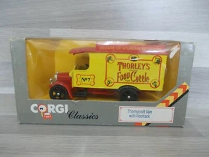 Corgi Classics 1/43 - 1929 Thornycroft with Roofrack "Thorley's Food Cattle" - Bild 1 von 2