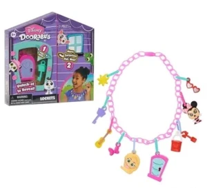 Nuevos dijes sellados de personajes medallón Disney Doorables con mezcla de 20 piezas y joyería máxima - Imagen 1 de 5