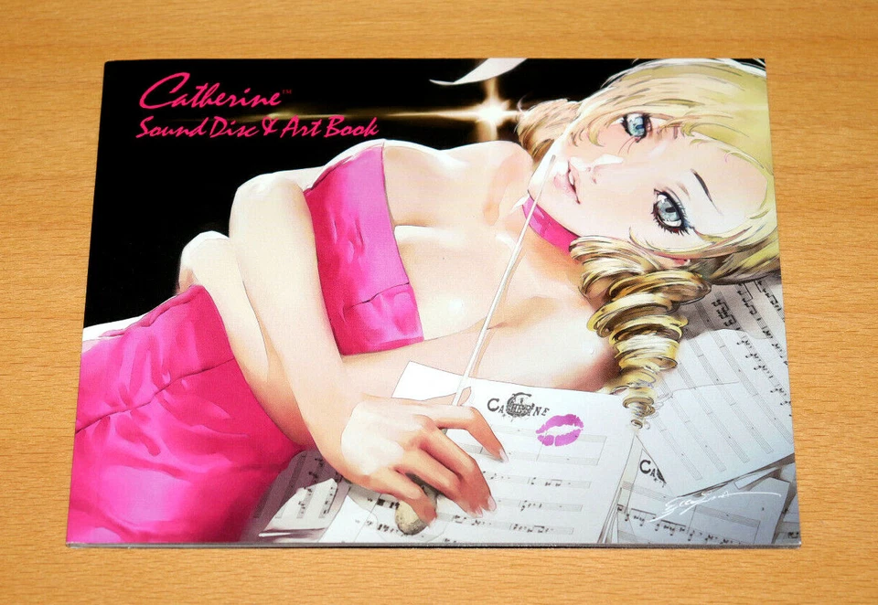 Catherine Video game Promo Sound Disc & Art Book Artbook Buch PS3  NOT FOR SALE - Bild 1 von 4
