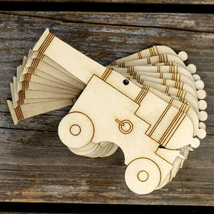 10x Wooden Pirate Cannon Craft Shapes 3mm Plywood Historic Military Weapon - Picture 1 of 3