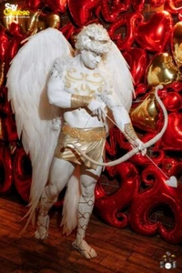 Angel Wings Costume Props For Adults Teenagers Children Valentine's Day Cupid - Picture 1 of 10