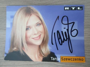 Tanja Szewczenko original handsignierte Autogrammkarte / GZSZ T4 - Picture 1 of 2
