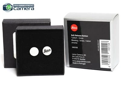 Leica Soft Release Button 12mm Chrome 14015 for M Series Cameras *BRAND NEW* - Image 1 of 2