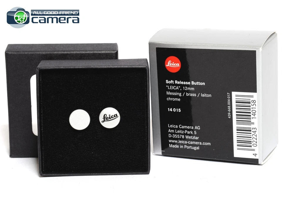 Leica Soft Release Button 12mm Chrome 14015 for M Series Cameras *BRAND NEW* - Image 1 of 2