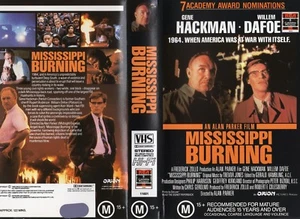 MISSISSIPPI BURNING - Hackman -VHS -PAL -NEW -Never played! -Original Oz release - Picture 1 of 1