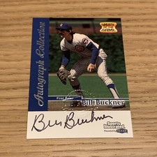 CUBS BILL BUCKNER AUTO SP ON CARD 1999 FLEER SPORTS ILLUSTRATED AUTOGRAPH