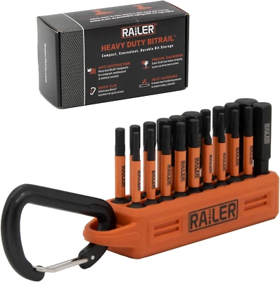 Railer Allen Wrench Hex Bit Set 2 Inch Impact Driver 20Pc Hex Bit Set with a Bit - Image 1 of 4