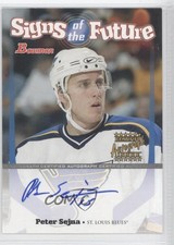 2003 Bowman Draft Picks Signs of the Future Peter Sejna #SOF-PS Rookie Auto RC