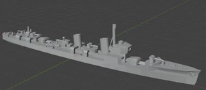 1:700 IJN Mutsuki class Destroyer (As Build V1) - Foto 1 di 1
