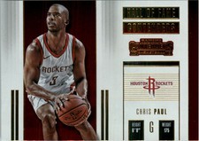 2017-18 Panini Contenders Hall of Fame Contenders #14 Chris Paul