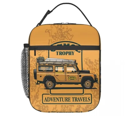 Land Rover Camel Trophy Kühltasche Isoliertasche Lunch Bag Tasche gelb - Bild 1 von 4